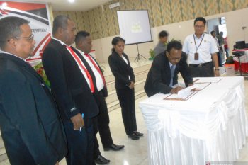 Pelantikan anggota DPRD Kabupaten Biak Numfor ditetapkan pada 24 Oktober 2019