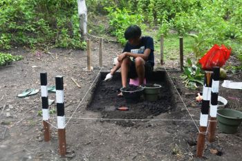 Ekskavasi Balai Arkeologi Papua menemukan obsidian