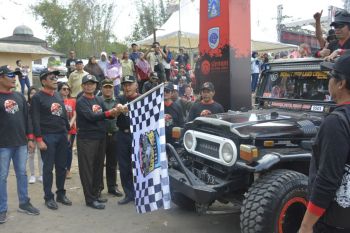 Asosiasi Jeep Wisata Sleman gelar Kenduri Raya Sewu Jeep Merayap Merapi