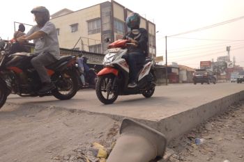 Perbaikan 228 ruas jalan Kota Palembang