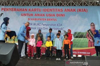 10.000 anak usia dini di Bantul mendapat kartu identitas (VIDEO)