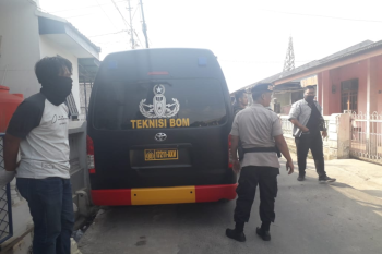 Densus geledah rumah terduga teroris di Way Halim
