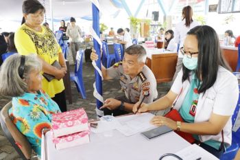 Masyarakat sambut baik Bakti Kesehatan Polri