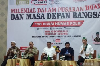 Polri minta dukungan berbagai pihak untuk atasi bahaya penyebaran hoaks