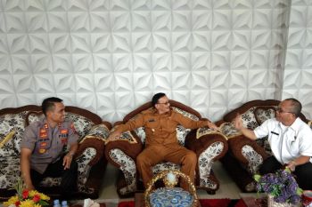 Bupati Pesisir Selatan silaturahim dengan Kapolres Cepi Noval, ini yang dibahas