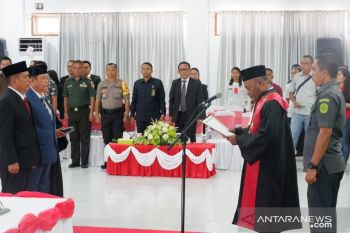 Dua Pimpinan DPRD Sitaro Resmi Dilantik