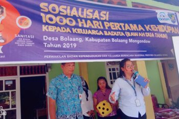 BKKBN Sulut  intensif kampanye 1.000 hari pertama cegah kekerdilan