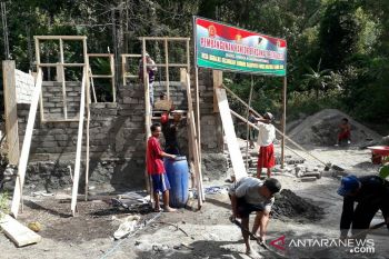 Satgas TMMD pacu pembangunan kantor tiga pilar di Parigi Moutong