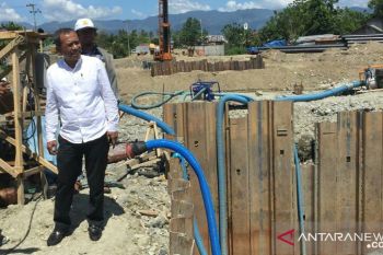 Wali Kota harap pembangunan jembatan Palu lima selesai tepat waktu