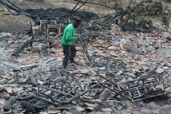 Pos penimbangan belerang terbakar