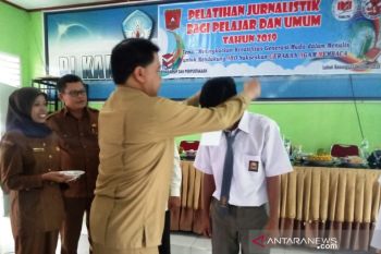 Dinas Arpus Agam gelar pelatihan jurnalistik bagi pelajar