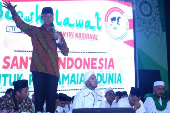Ganjar: Ramalan santri mengenai Prabowo jadi kenyataan