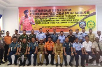 RAPI Biak Numfor siagakan anggota bantuan komunikasi latihan potensi SAR