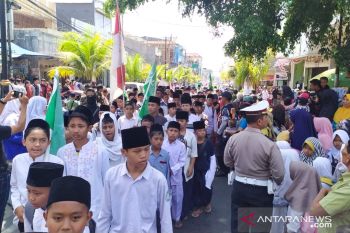 HSN 2019 dimeriahkan 20 ribuan santri se-Cianjur