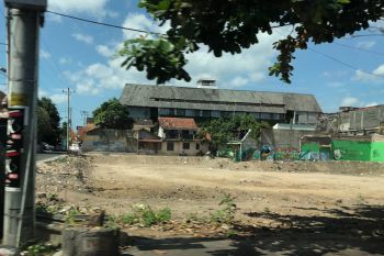 Pekerjaan revitalisasi Pasar Prawirotaman Yogyakarta sudah dimulai