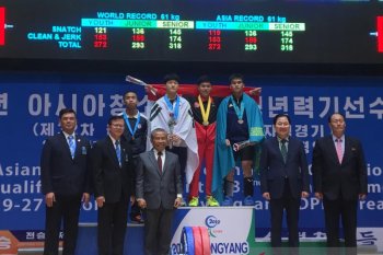 Indonesia borong medali di Kejuaraan Angkat Besi Asia Junior