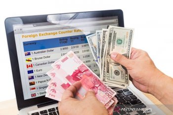 Rupiah pada Senin menguat jelang pengumuman The Fed