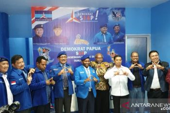 Peresmian Kantor DPD Demokrat Papua untuk mendukung pilkada 2020