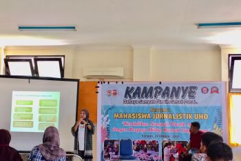 BFF menggandeng mahasiswa jurnalistik semarakan kampanye sampah