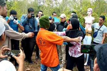 Tersangka pembunuh wanita berparas cantik di Palangka Raya terancam hukuman mati