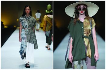 Gaya hibrid Purana yang ramah lingkungan di Jakarta Fashion Week