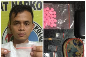 Seorang kuli bangunan ditangkap miliki 38 butir ekstasi