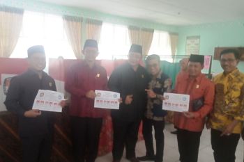 SMAN 1 Tanjungmutiara Agam gelar Pemilos kenalkan demokrasi ke siswa