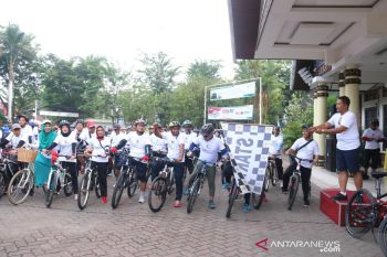 PLN UIW Sumbar gelar funbike rangkaian meriahkan HLN ke-74
