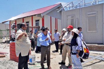 Pembangunan Huntap kampung ASEAN