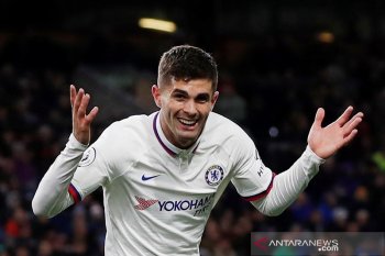 Chelsea menang dari Burnley, Pulisic sumbang tiga gol