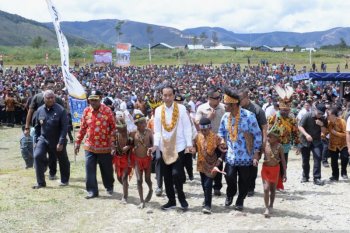 Presiden Jokowi berjanji tindak lanjuti pemekaran Provinisi Papua Tengah