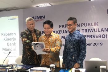 Bank Mandiri pangkas target pertumbuhan kredit jadi 8-9 persen
