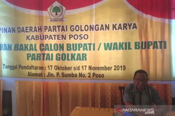 Golkar Poso mulai buka pendaftaran bacabup