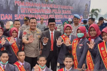 Kapolda Sumsel ajak pemuda "perangi" narkoba