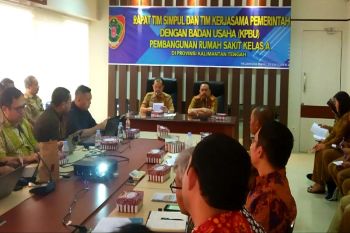 Proyek KPBU pembangunan RS tipe A di Kalteng masuki tahap penyiapan