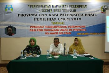DPPPA Sulsel  tingkatkan kapasitas anggota DPRD perempuan