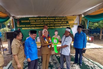 Baznas dan Pemkot Palembang  kebut program bedah rumah