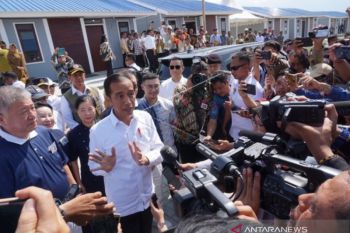 Presiden Jokowi: Pembangunan huntap Palu terhambat masalah pembebasan lahan
