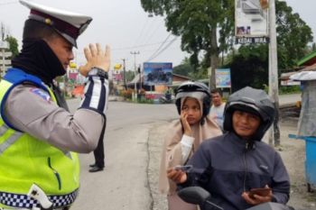 Tak pakai "Safety Belt" pelanggaran terbanyak selama Operasi Zebra Polres Solok Arosuka