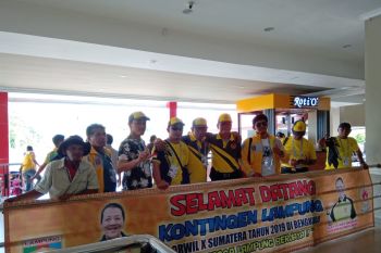 Kontingen Porwil Lampung tiba di Bengkulu