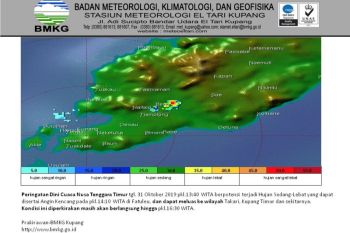 Kupang berpotensi hujan