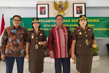 Kejati Bengkulu lantik Kajari dan Asisten