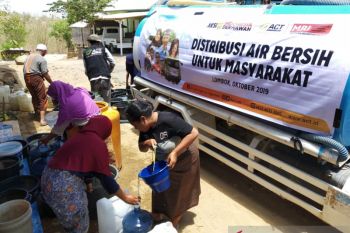 ACT-MRI distribusikan air bersih untuk warga Lombok Barat