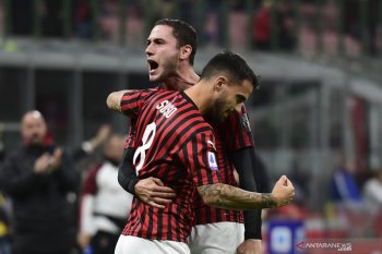 AC Milan meraih kemenangan perdana di bawah asuhan Stefano Pioli