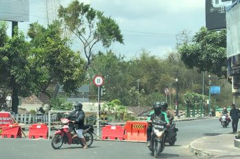 Sejumlah jalan Yogyakarta masih berpotensi tergenang saat hujan