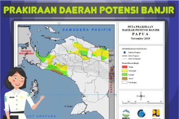 BBMKG: Sejumlah daerah di Papua berpotensi banjir sepanjang November