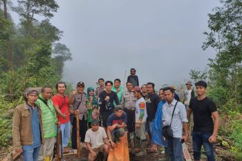 Polres Agam tangkap dua pelaku "Illegal Logging" di Cagar Alam