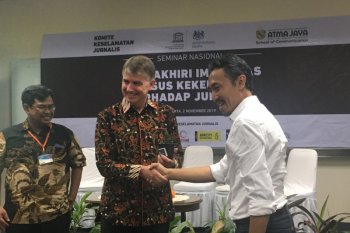 Duta Besar Inggris soroti pentingnya perlindungan jurnalis