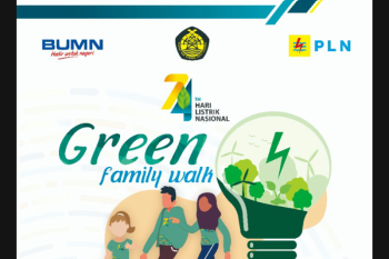 PLN Sumbar gelar green fun walk hari listrik nasional