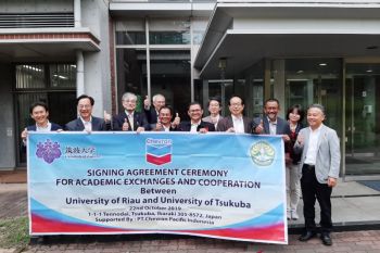 Program Kemitraan PT CPI dengan universitas, Unri ke Jepang, Mahasiswa UIR ke tiga negara